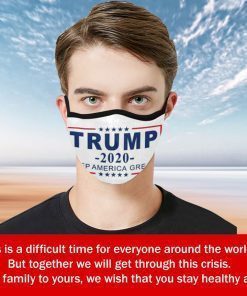 Trump 2020 Keep America Great Cloth Face Mask