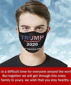 Trump 2020 Keep America Great Face Mask For Sale