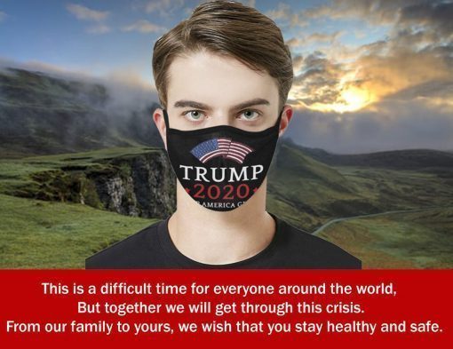 Trump 2020 Keep America Great Flag Cloth Face Mask Archives