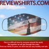 USA INDEPENDENCE DAY FLAG STATUE OF LIBERTY FACE MASK