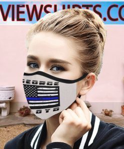 George Floyd Flag US Cloth Face Masks