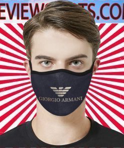 giorgio armani cloth face mask