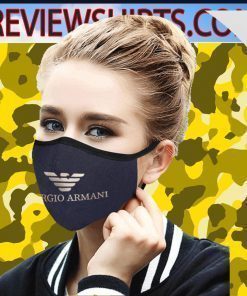 giorgio armani cloth face mask