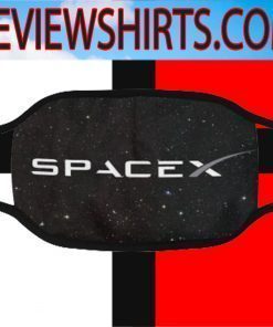 logo SpaceX Cloth Face Masks