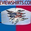 AMERICA STRONG AIR FORCE THUNDERBIRDS FACE MASK
