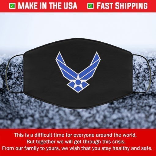 Air Force – Us Air Force Flag Filter Face Mask