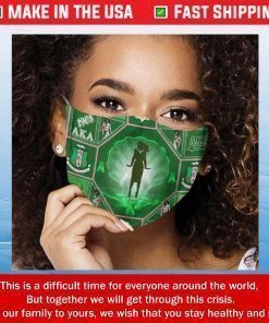 Alpha Kappa Alpha Filter Activated Carbon Face Mask
