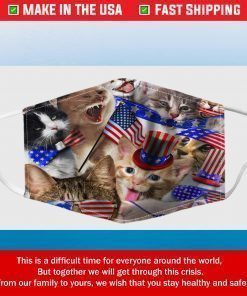 Americats Filter Face Mask