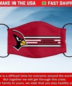 Face Mask Arizona Cardinals Cotton Masks