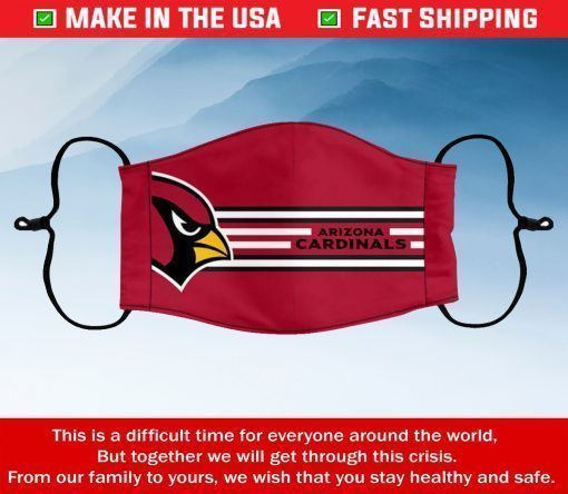 Face Mask Arizona Cardinals Cotton Masks