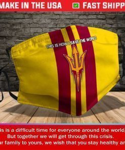 Arizona State Sun Devils Filter Activated Carbon Face Mask