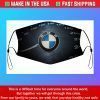 Logo BMW Cotton Face Masks 3D