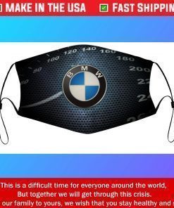 Logo BMW Cotton Face Masks 3D