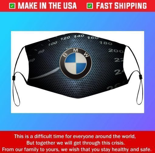 Logo BMW Cotton Face Masks 3D