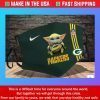 Baby Yoda hug Green Bay Packers NFL Filter Activated Carbon Face Mask