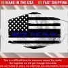 Face Mask Back The Blue American Flag Masks