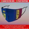 Face Mask Barcelona Messi Reusable Cotton Masks