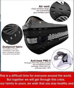 Boilermaker Save The World Filter Face Mask