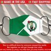 Face Mask Boston Celtics Reusable Cotton Masks