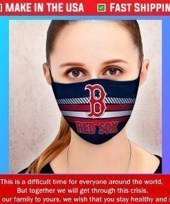 Boston red sox 3D Cotton Face Mask