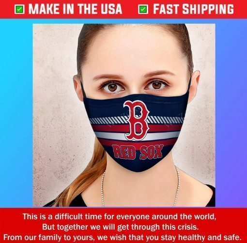 Boston red sox 3D Cotton Face Mask