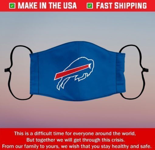 Face Mask Buffalo Bills Cotton Masks