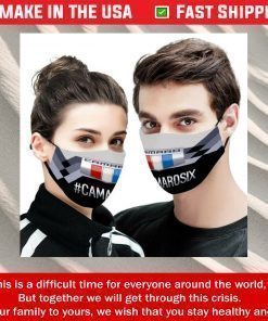 Camarosix Streak Cotton Face Masks