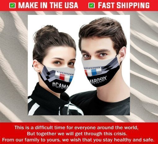 Camarosix Streak Cotton Face Masks