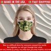 Camouflage Pattern Cotton Face Mask