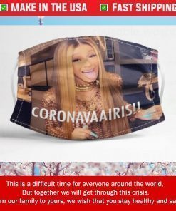 Cardi B CORONAVIRUS Filter Face Mask