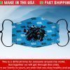 Face Mask Carolina Panthers Cotton Masks