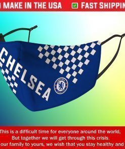 Face Mask Chelsea F.C. Reusable Cotton Masks