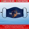Face Mask Chicago Bears Cotton Masks