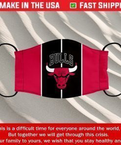 Face Mask Chicago Bulls Reusable Cotton Masks