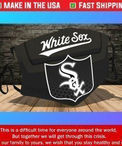 Chicago White Sox Coth Face Mask 3D USA Washable Face Mask