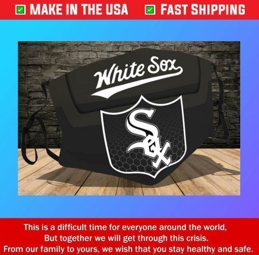 Chicago White Sox Coth Face Mask 3D USA Washable Face Mask