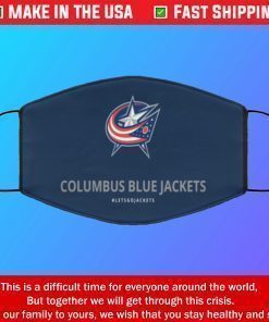 Face Mask Columbus Blue Jackets Logo Masks