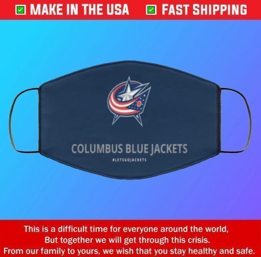 Face Mask Columbus Blue Jackets Logo Masks