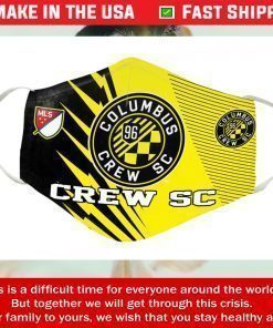 Columbus Crew SC Cotton Face Mask