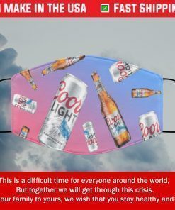 Coors Light Filter Face Mask