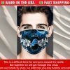 Face Mask DETROIT LIONS SKULL Masks
