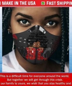 Delta Sigma Theta Filter Activated Carbon Face Mask