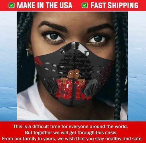 Delta Sigma Theta Filter Activated Carbon Face Mask