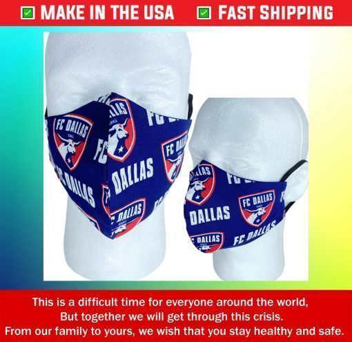 Face Mask FC DALLAS Cotton Masks