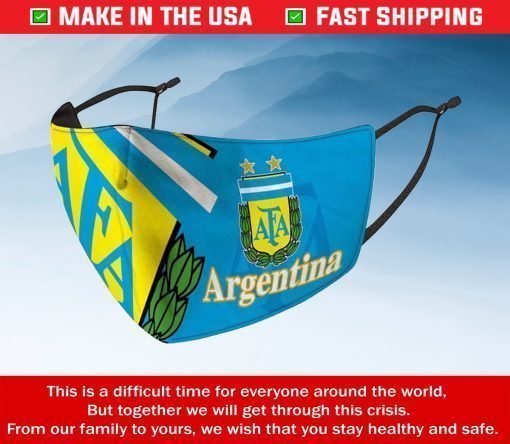 Face Mask Argentina FIFA National Team Masks