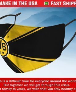 Face Mask Borussia Dortmund Reusable Cotton Masks