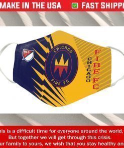 Face Mask Chicago Fire FC Cotton Masks