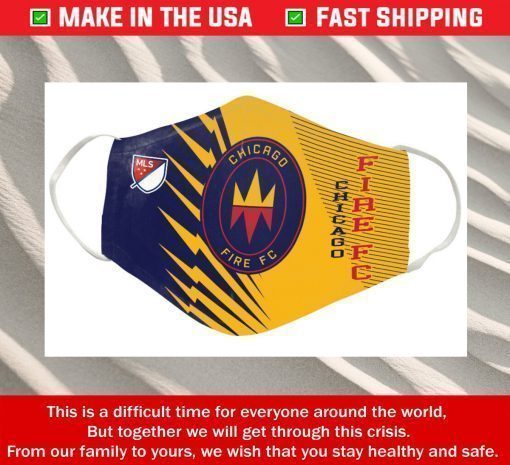 Face Mask Chicago Fire FC Cotton Masks