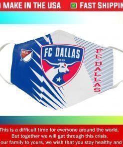 Face Mask Dallas FC Cotton Masks