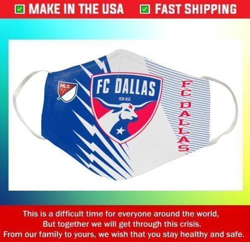 Face Mask Dallas FC Cotton Masks